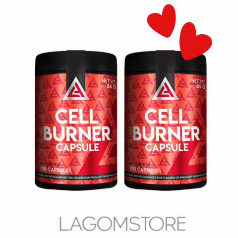 Levnější v balíčku Lazar Angelov CELL BURNER 120 KAPSLÍ