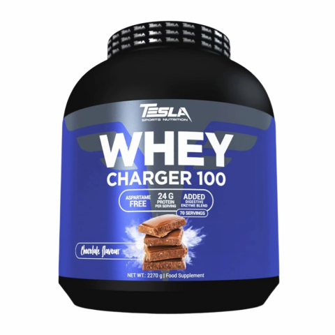 Tesla Whey Charger 100 2270 gr – srvátkový proteín na rast a regeneráciu svalov, Lagomstore.sk